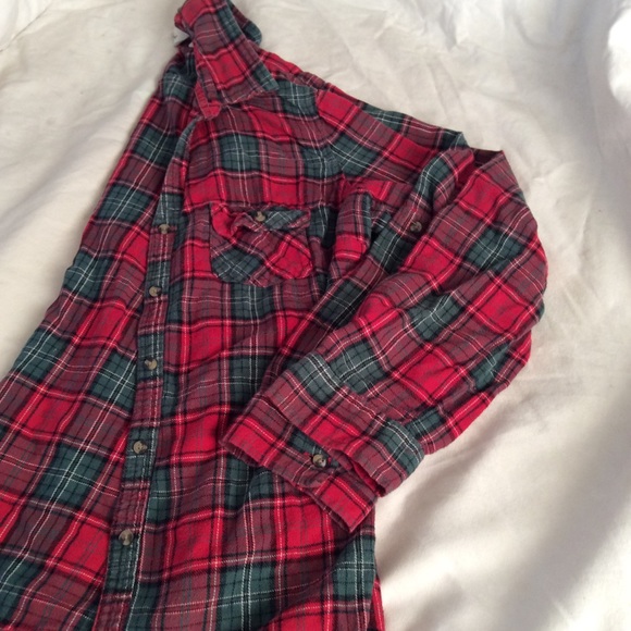 Great Northwest Tops - Great Northwest | red flannel button up shirt